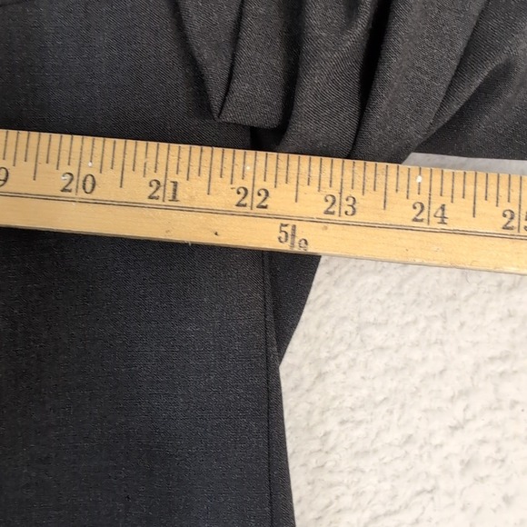 Brooks Brothers Blazer Men's 46 L Dark Gray Wool Brooksease 2 Button Stretch - Picture 6 of 8